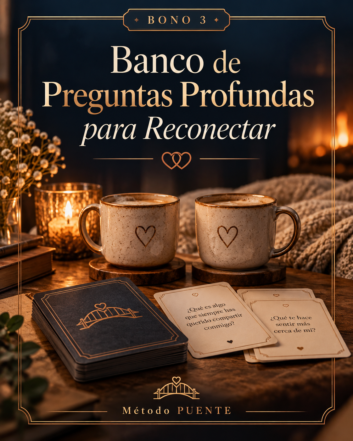 Portada del Banco de Preguntas Profundas para Reconectar